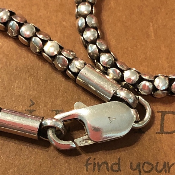 Silpada Sterling Silver Popcorn Necklace N1106 - Picture 10 of 16